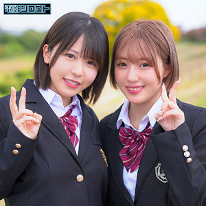 こなつ＆みかん｜猫耳カフェ制服2人組の素人動画【deas048】