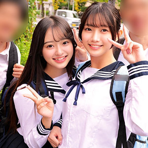 なぎさ＆かほ｜制服美少女2人組の青春シチュ素人動画【orecz525】