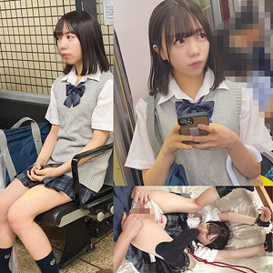 ゆな｜制服姿の可愛い美少女のハード系素人動画【spay705】
